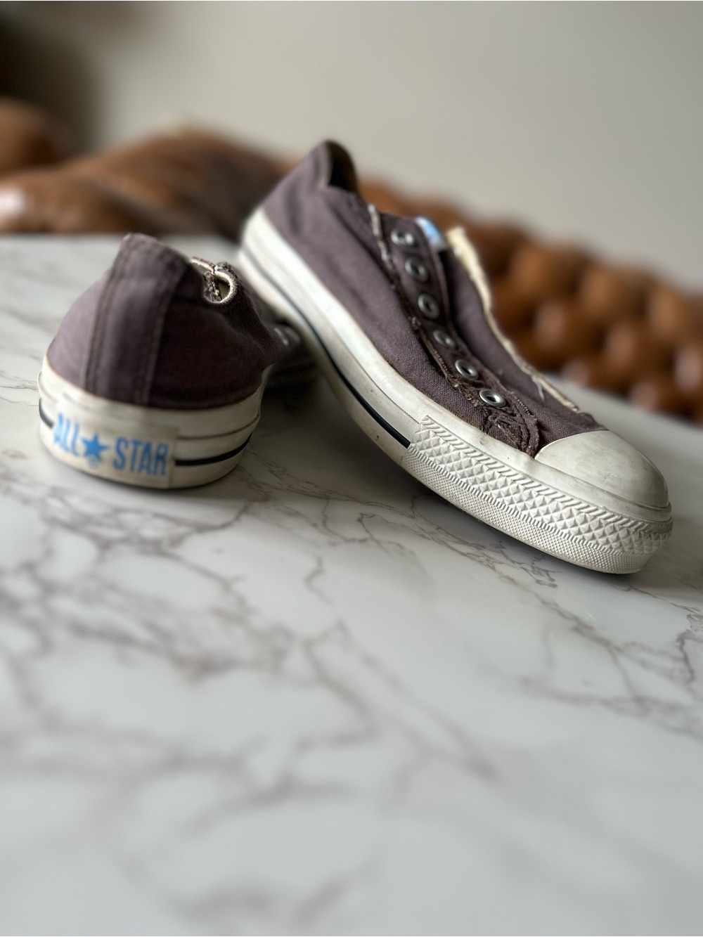CONVERSE Chuck Taylor All Star Low Top Sneakers - lt. brown (Men’s 7/Women’s 9)